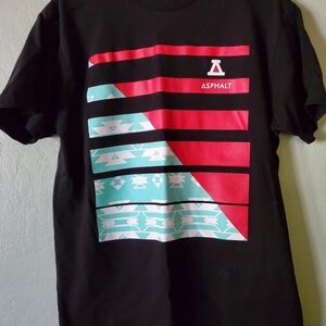 Asphalt Men's Graphic T Shirt